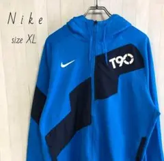 Nike　ナイキ　スウッシュプリントロゴ　ジャージ　トラックジャケット　フード