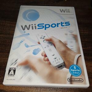 【送料4点まで230円】54【Wii】ウィー スポーツ Wii sports【Wii】 ウィー【動作確認済】