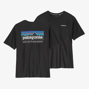 patagonia Tシャツ P-6 MISSION ORGANIC T-SHIRT INK BLACK INBK インクブラック 37529 Lサイズ パタゴニア