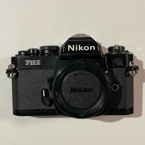 実写！希少な高価なハニカムシャッター幕Nikon FM2 一眼レフカメラ モルト交換済み露出計作動品