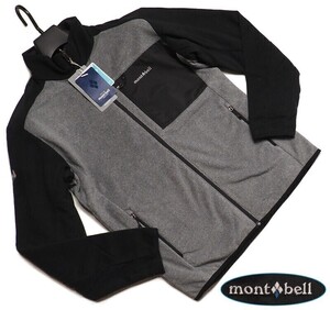 新品正規 mont-bell モンベル 海外限定 Humphrey リバーシブル フリース/リップストップブルゾン 95(M)ブラック(BLACK) WMJF252