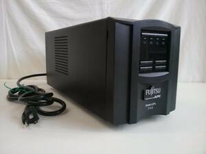 【TN-1098】動作未確認品/FUJITSU/高機能無停電電源装置 UPS750 PY-UPAT752/APC/ブラック/PC/防災/すり傷あり【HK】