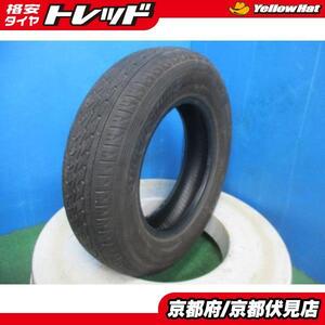 1本 2022年製 中古 夏 サマータイヤ ブリヂストン K370 145/80R12 80/78N LT 軽バン 軽トラなどに