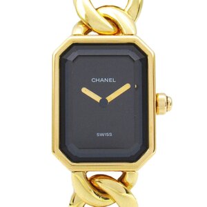 シャネル プルミエールM ブランドオフ CHANEL K18（イエローゴールド） 腕時計 K18 中古 レディース