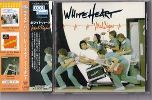 【AOR】WHITE HEART／VITAL SIGNS【帯付き国内盤】ホワイト・ハート／ヴァイタル・サインズ◆DANN HUFF，ダン・ハフ，COOL SOUND