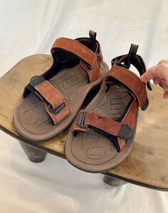 実物 イギリス軍 British Army トロピカル サンダル tropical sandal スポーツサンダル Size 9 約 27cm 茶色 ブラウン Teva suicoke chaco