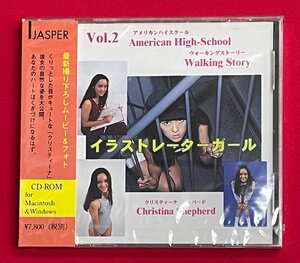 CD-ROM／Vol.2 アメリカンハイスクール ウォーキングストーリー イラストレーターガール クリスティーナ・シェパード JAH-35 D1968