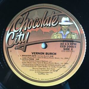 US ORIGINAL 12 ● VERNON BURCH ● BRIGHTER DAYS / LOVE-A-THON　ディスコファンク　BAR-KAYS