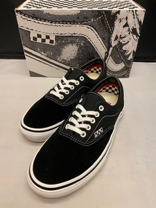 【新品】VANS SKATE ERA BLACK/WHITE US8.5 26.5cm バンズ スケート エラ ブラック/ホワイト PRO プロ 