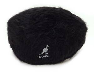 [並行輸入品] KANGOL カンゴール 504 FURGORA CAP ファーゴラ キャップ (ブラック)　L