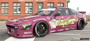 RS/RPS13 180SX パンデムV3 5点set FB/SS/FF/RF+R/W TRA京都 ロケットバニー