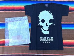 ◇SADS サッズ　未使用　Tシャツ　サイズ XS　ブラック◇検索　清春　黒夢　バンドT　ロックT