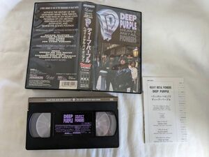 DEEP PURPLE HEAVY METAL PIONEERS VHS