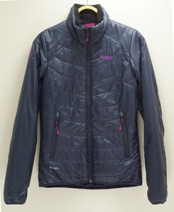 美品 北欧本格アウトドアブランドBergans　Pertex Quantum+Primaloft 中綿 ミッドレイヤージャケット レディス海外XS 日本S～M