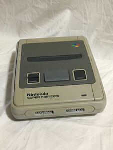 SFC 　スーパーファミコン　本体のみ　動作確認済　他同梱可能　⑤