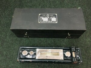 中古 FSK 富士精密計器 200mm 精密平型水準器 タイプ：FL No.9536 校正無し