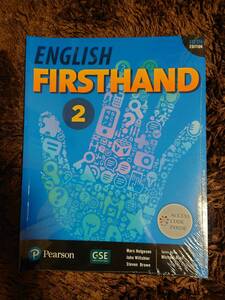 未開封★ENGLISH FIRSTHAND 2