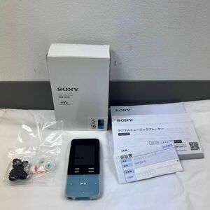 I613-I58-2315◎ Sony ソニー ウォークマン NW-S315 ブルー 16GB デジタルミュージックプレーヤー