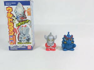 絶版 バンダイ ウルトラマン SD ウルトラマンタロウ テンペラー星人 (検) 指人形 ソフビ