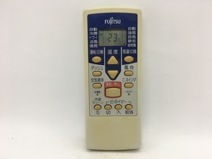 富士通　エアコンリモコン　AR-NE2　中古品A-4326