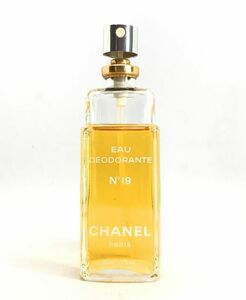 CHANEL シャネル No.19 オー デオドラント 100ml ☆残量たっぷり　送料350円