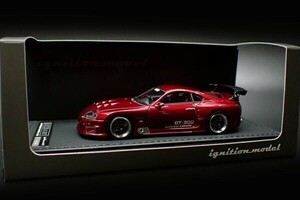 【イグニッションモデル】 1/43 トップシークレット GT300 スープラ (JZA80) Red Metallic [IG2949]★未開封新品！