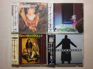 『Goo Goo Dolls 国内盤帯付CD4枚セット』(A Boy Named Goo,Dizzy Up The Girl,Name,Iris,USロック,パワー・ポップ,90