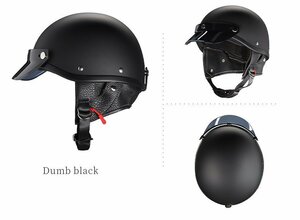 【送料無料】ヘルメットバイクヘルメット ジェットハーレー ヴィンテージ ハーフヘルメット 軽量 ジェットヘルメット S -XLサイズcdp188