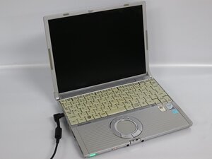 ジャンク品 ノートパソコン Panasonic Let