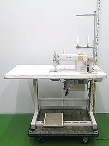 (100V電源/1円スタート) JUKI ジューキ 1本針本縫ミシン DDL-5571N 工業用ミシン サーボモーター付き 動作良好 ※引取歓迎 A6483