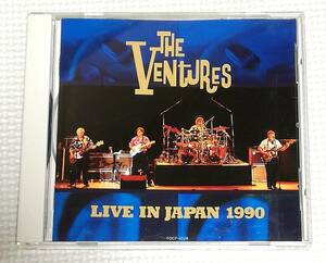 CD　VENTURES ベンチャーズ LIVE IN JAPAN 1990 ライヴインジャパン1990/TOCP-6528