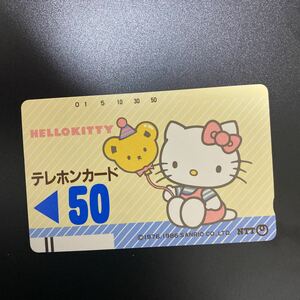 ◎ サンリオ HELLO KITTY ハローキティ☆テレカ☆未使用☆５０度数☆（A)T1