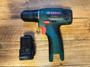 BOSCH コードレスドライバードリル　10.8V2.0Ah PSR1080LI-2