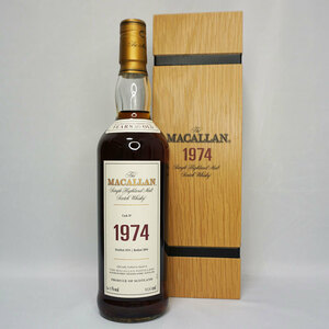 【希少】The MACALLAN ザ・マッカラン 30年 1974 - 2004 56.5% ファイン＆レア 700ml ウイスキー 未開栓 木箱付き 送料無料