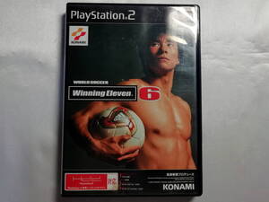 中古品 PS2ソフト ワールドサッカー ウイニングイレブン 6