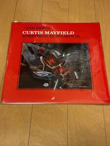 ★【CURTIS MAYFIELD カーティス・メイフィールド】☆『SOMETHING TO BELIEVE IN』USオリジナル 新品未開封 シールド 激レア★