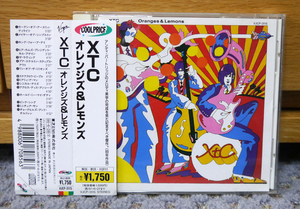 XTC／CD「オレンジズ＆レモンズ」国内盤 