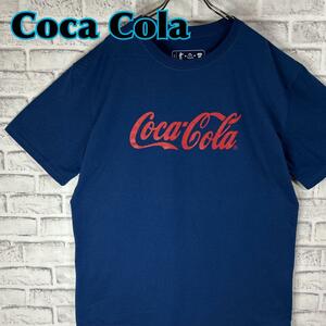 Coca Cola コカコーラ センターロゴ リサイクル Tシャツ 半袖 輸入品 春服 夏服 海外古着 企業 会社 炭酸飲料 ジュース 希少カラー