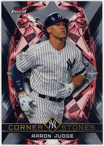 YANKEES外野▲AARON JUDGE/2018 TOPPS FINEST CORNERSTONES!