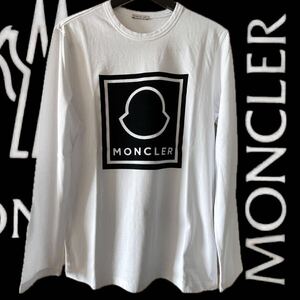 新入荷 本物 新品 43997224 MONCLER モンクレール/サイズM/大人気 MAGLIA T-SHIRT 長袖カットソー シャツ ロングスリーブ ロンT 