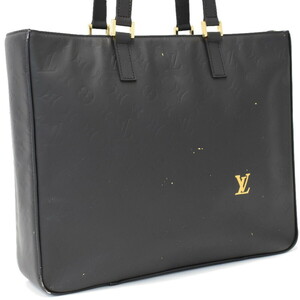 1円 ◆LOUIS VUITTON ルイヴィトン コロンバスショルダーバッグ Ｍ91028 ヴェルニ マットブラック◆E.Bgml.tI-01