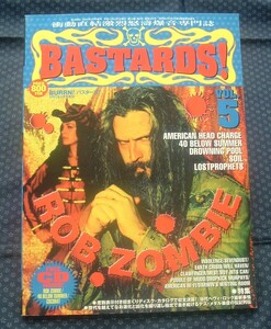 【 バスターズ VOL.5 BURRN増刊 】CD付 ROB ZOMBIE/40 BELOW SUMMER/COCOBAT デス・メタル