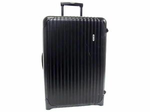 1円 ■美品■ RIMOWA リモワ サルサ ポリカーボネート ダイヤルロック式 2輪 キャリーバッグ キャリーケース ブラック系 FC7192