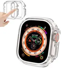 Apple Watch Ultra ケース2枚セット(41mm, クリア)