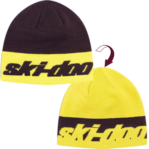 ski-doo/スキードゥ　リバーシブルビーニー　Reversible Beanie （サンバーストイエロー）＃4486770096*ネコポス発送