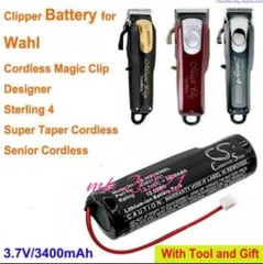 WAHL ã‚¦ã‚©ãƒ¼ãƒ«ãƒ�ã‚¸ãƒƒã‚¯ã‚¯ãƒªãƒƒãƒ—æ›¿ã�ˆå¤§å®¹é‡�ãƒ�ãƒƒãƒ†ãƒªãƒ¼@21@