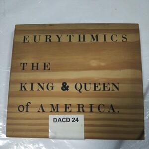 値下げ！ユーリズミックス／THE KING&QUEEN OF AMERICA(CDシングル)木製ケース入り (EURYTHMICS)