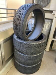 中古美品　YOKOHAMA PARADA　パラダ　 255/30 R22　タイヤ4本セット