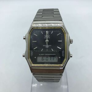 CITIZEN WATCH Q&Q キューアンドキュー アナログ デジタル 腕時計 レトロ 動作品