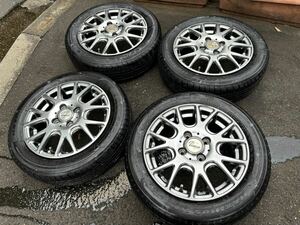 ★Verthandi アルミホイール&タイヤ 155/65R14 4本セット♪軽自動車に！